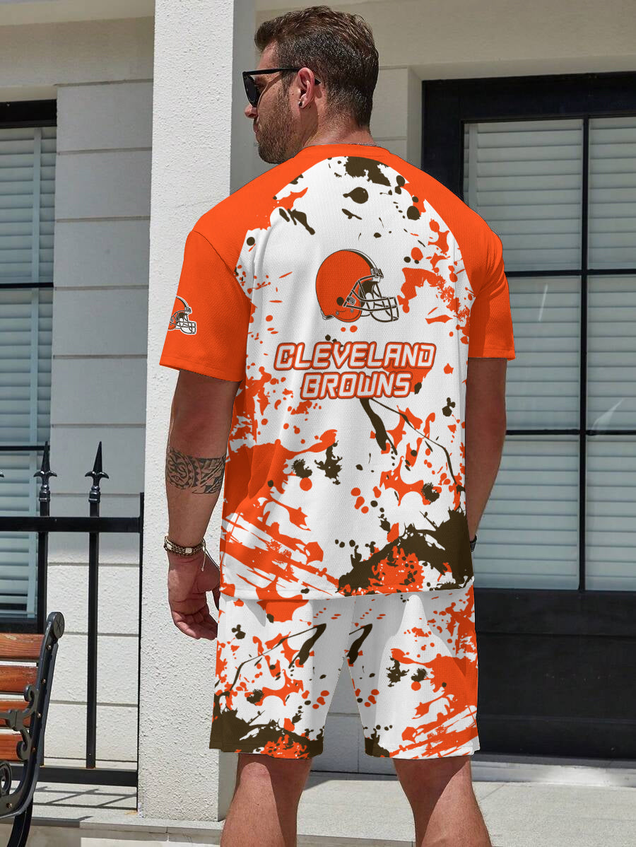 Cleveland Browns Limited Edition Top And Shorts Two-Piece Suits