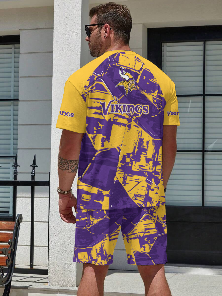 Minnesota Vikings Limited Edition Top And Shorts Two-Piece Suits