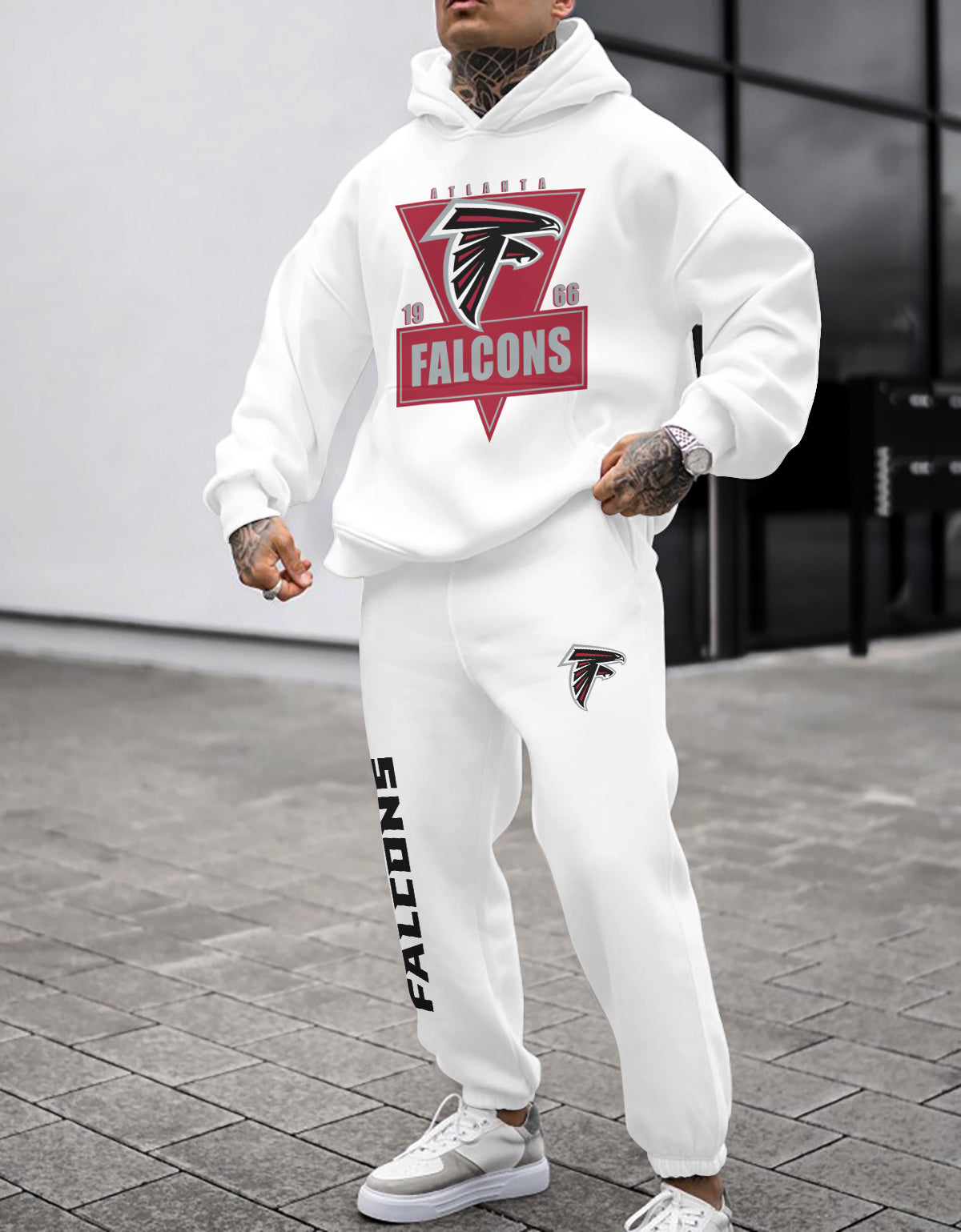 Atlanta Falcons 3D Printed Pullover Hoodie And Sweatpant 2pcs Tracksuits