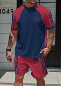 New York Giants Limited Edition Top And Shorts Two-Piece Suits