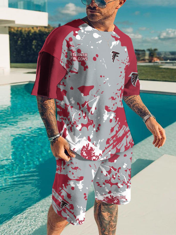 Atlanta Falcons Limited Edition Top And Shorts Two-Piece Suits
