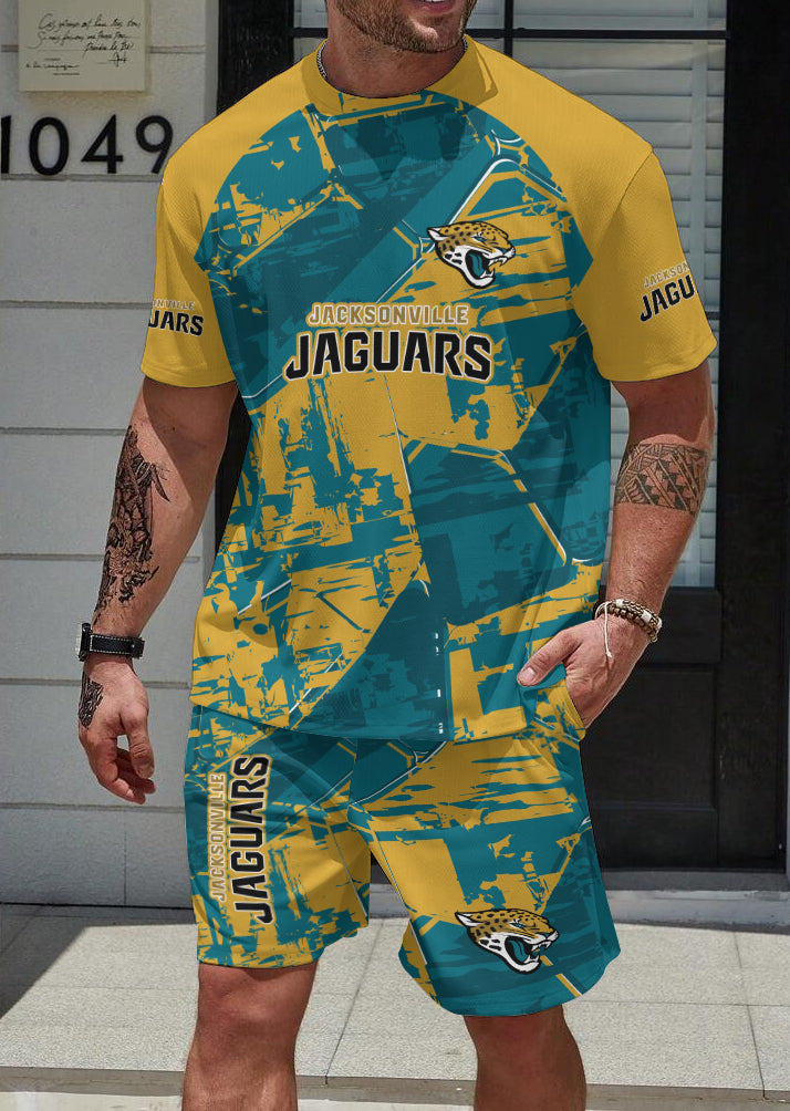 Jacksonville Jaguars Limited Edition Top And Shorts Two-Piece Suits
