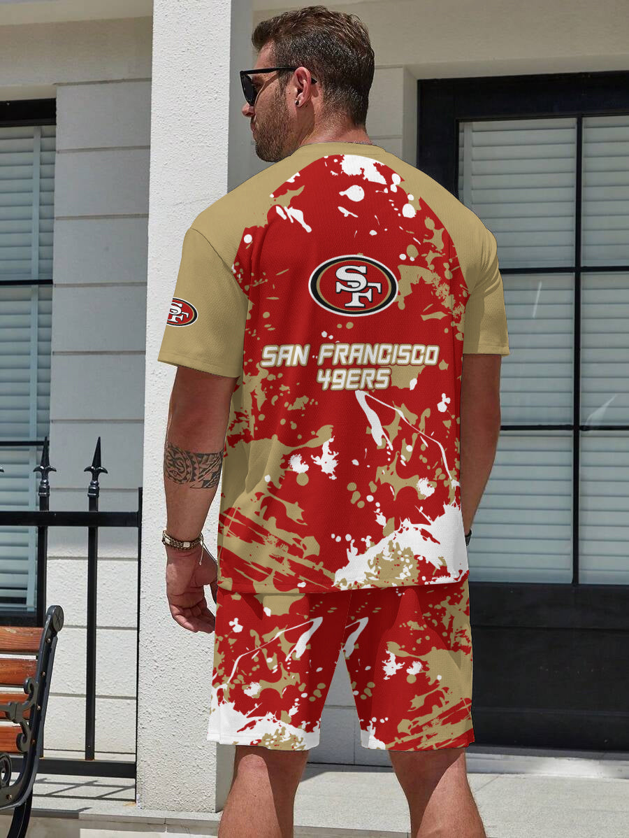 San Francisco 49ers Limited Edition Top And Shorts Two-Piece Suits