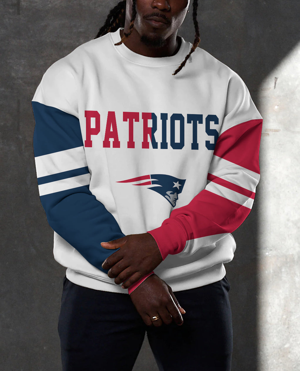 New England Patriots 3D Limited Edition Crew Neck sweatshirt