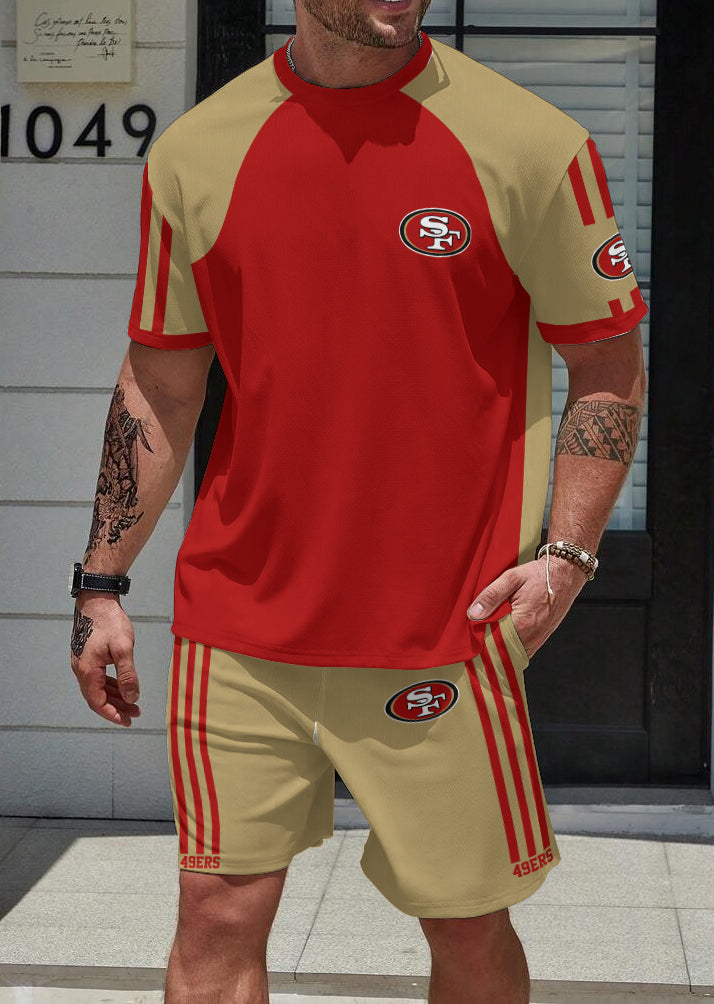 San Francisco 49ers Limited Edition Top And Shorts Two-Piece Suits