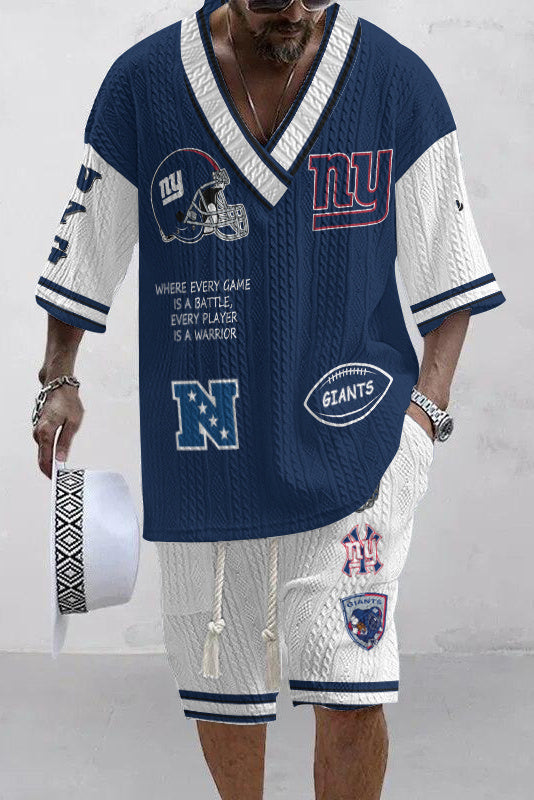 New York Giants
 Limited Edition Top And Shorts Two-Piece Suits