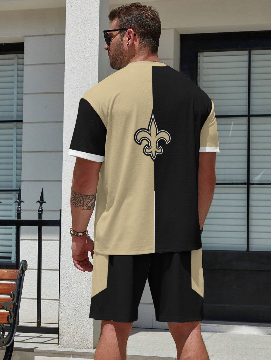 New Orleans Saints  Limited Edition Top And Shorts Two-Piece Suits