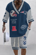 New England Patriots
 Limited Edition Top And Shorts Two-Piece Suits