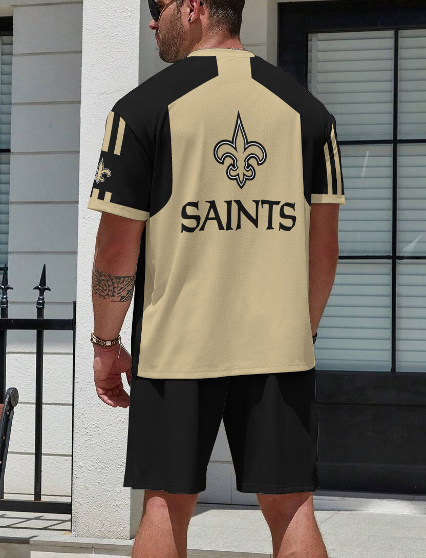 New Orleans Saints Limited Edition Top And Shorts Two-Piece Suits
