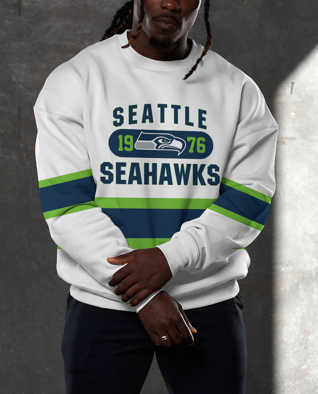 Seattle Seahawks 3D Limited Edition Crew Neck sweatshirt