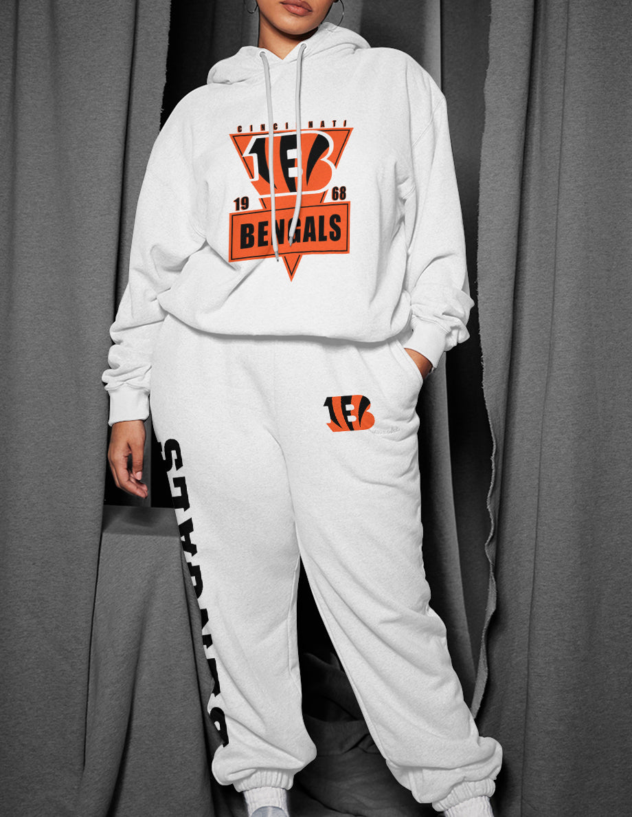 Cincinnati Bengals  3D Printed Pullover Hoodie And Sweatpant 2pcs Tracksuits