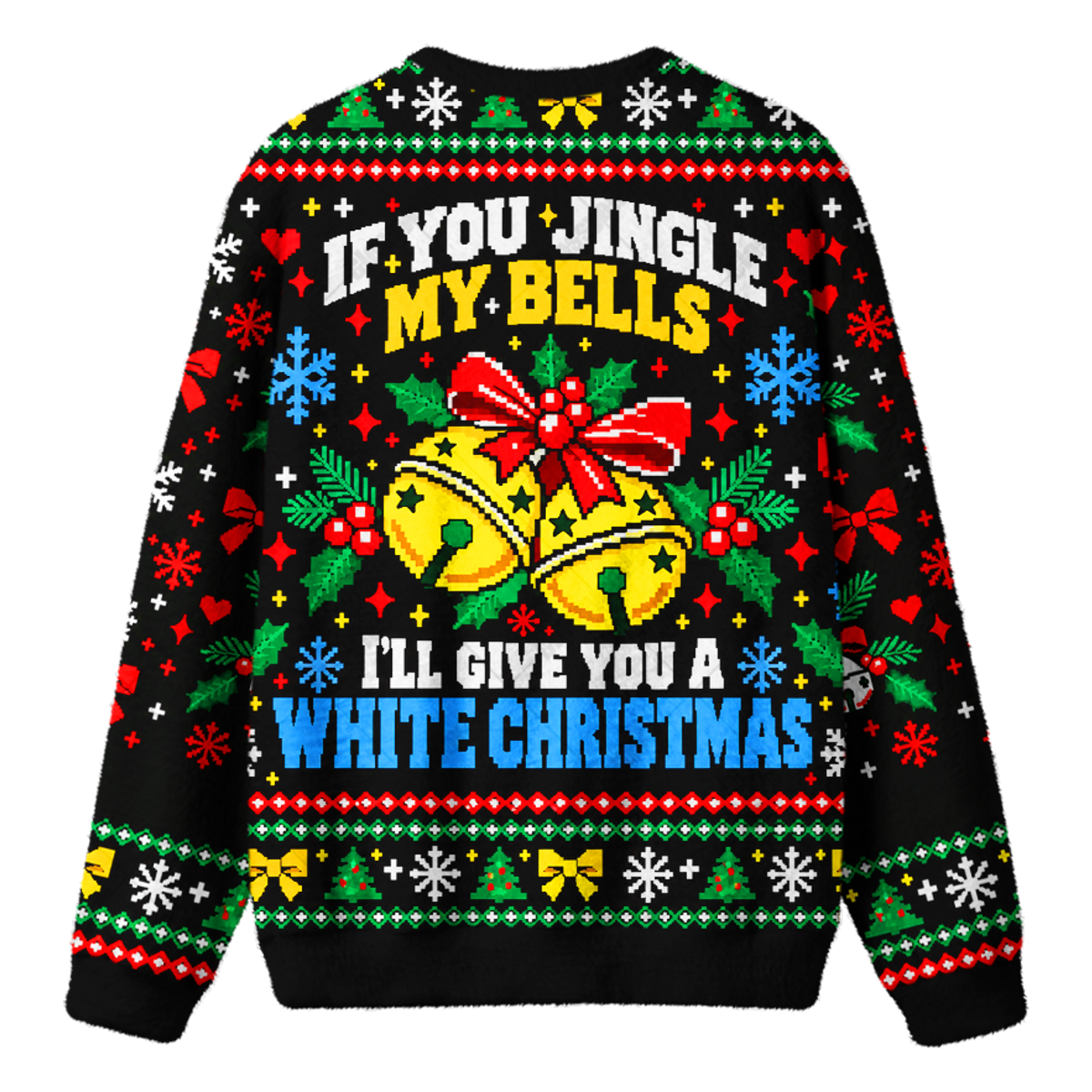 JINGLE BELLS UGLY CHRISTMAS SWEATSHIRT — image 2