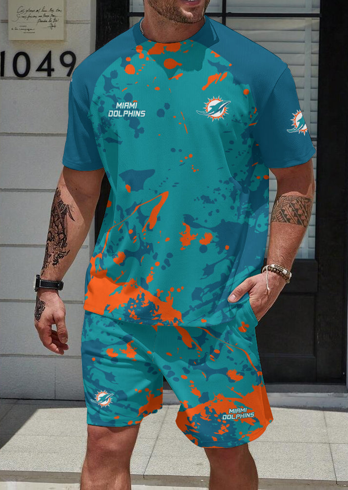 Miami Dolphins Limited Edition Top And Shorts Two-Piece Suits