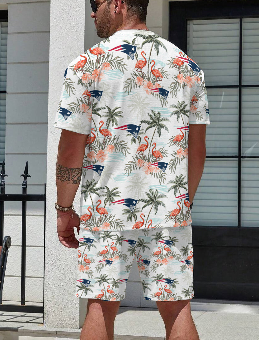 New England Patriots Limited Edition Top And Shorts Two-Piece Suits