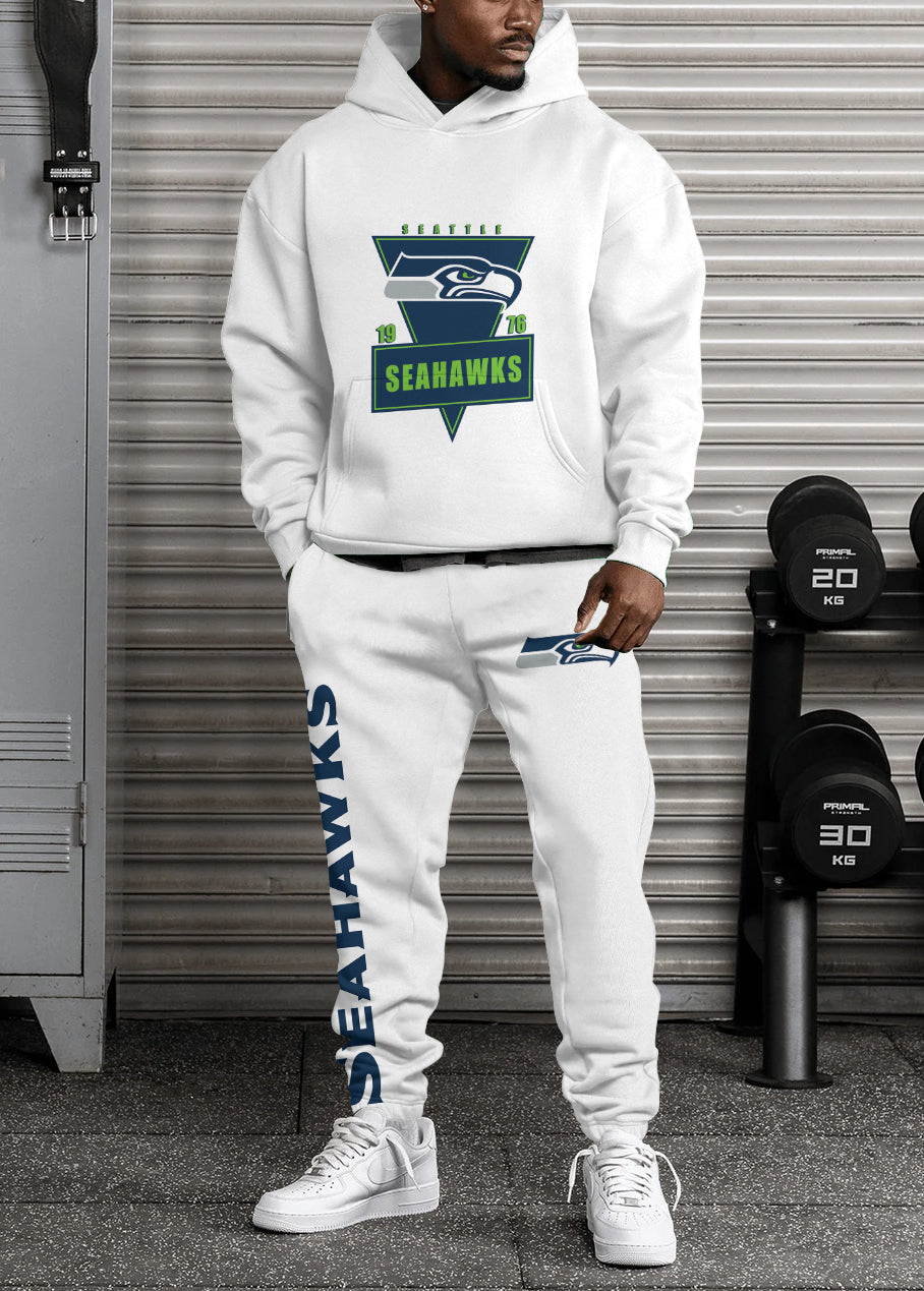 Seattle Seahawks 3D Printed Pullover Hoodie And Sweatpant 2pcs Tracksuits