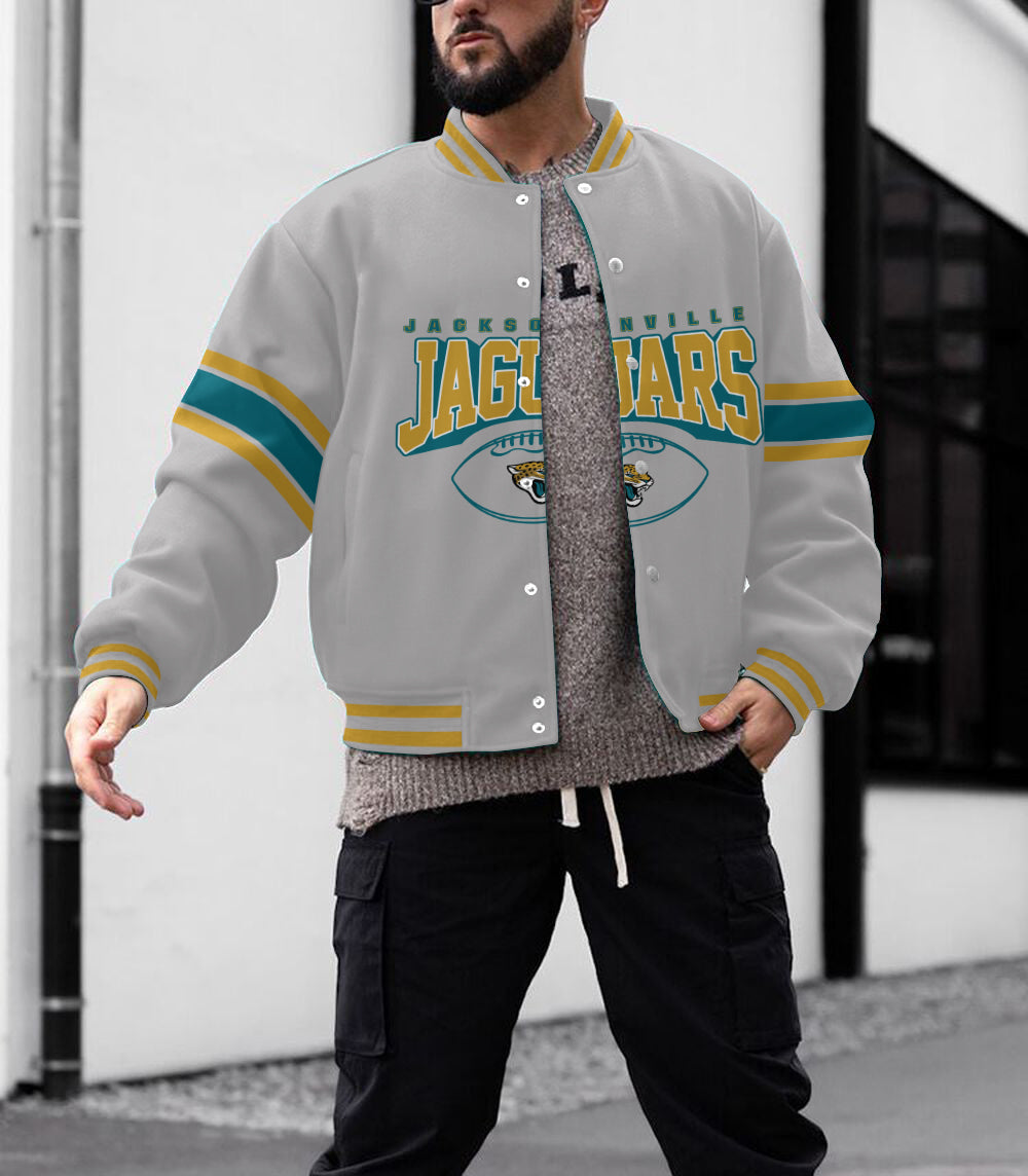 Jacksonville Jaguars Men's Limited Edition Full-Snap Casual Jacket