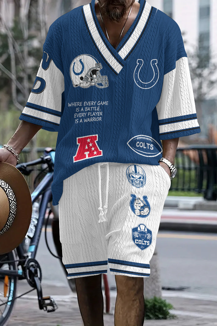 Indianapolis Colts
 Limited Edition Top And Shorts Two-Piece Suits