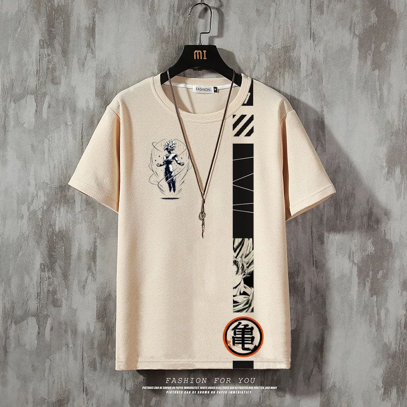 Men's Fashion Print Casual Short Sleeve T-Shirt