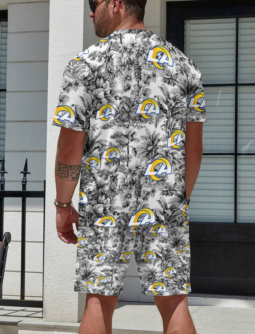 Los Angeles Rams Limited Edition Top And Shorts Two-Piece Suits