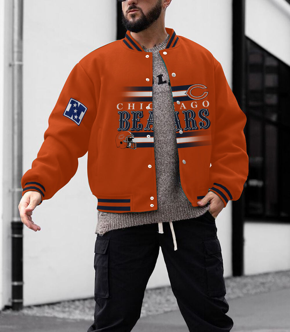 Chicago Bears Men's Limited Edition Full-Snap Casual Jacket
