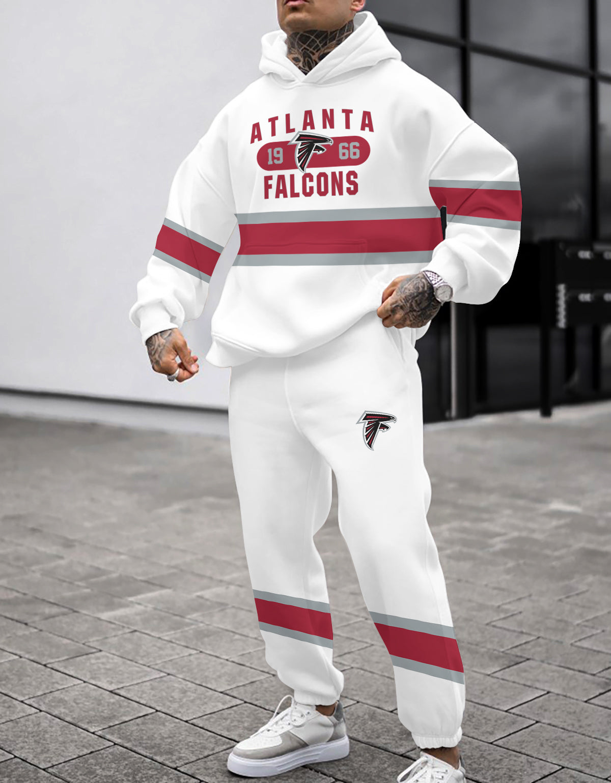 Atlanta Falcons 3D Printed Pullover Hoodie And Sweatpant 2pcs Tracksuits