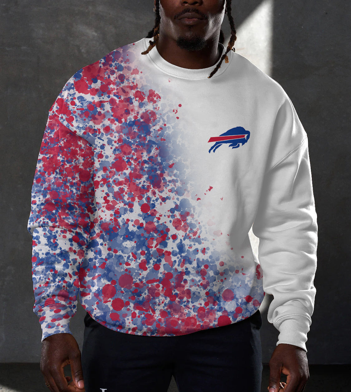 Buffalo Bills 3D Limited Edition Crew Neck sweatshirt