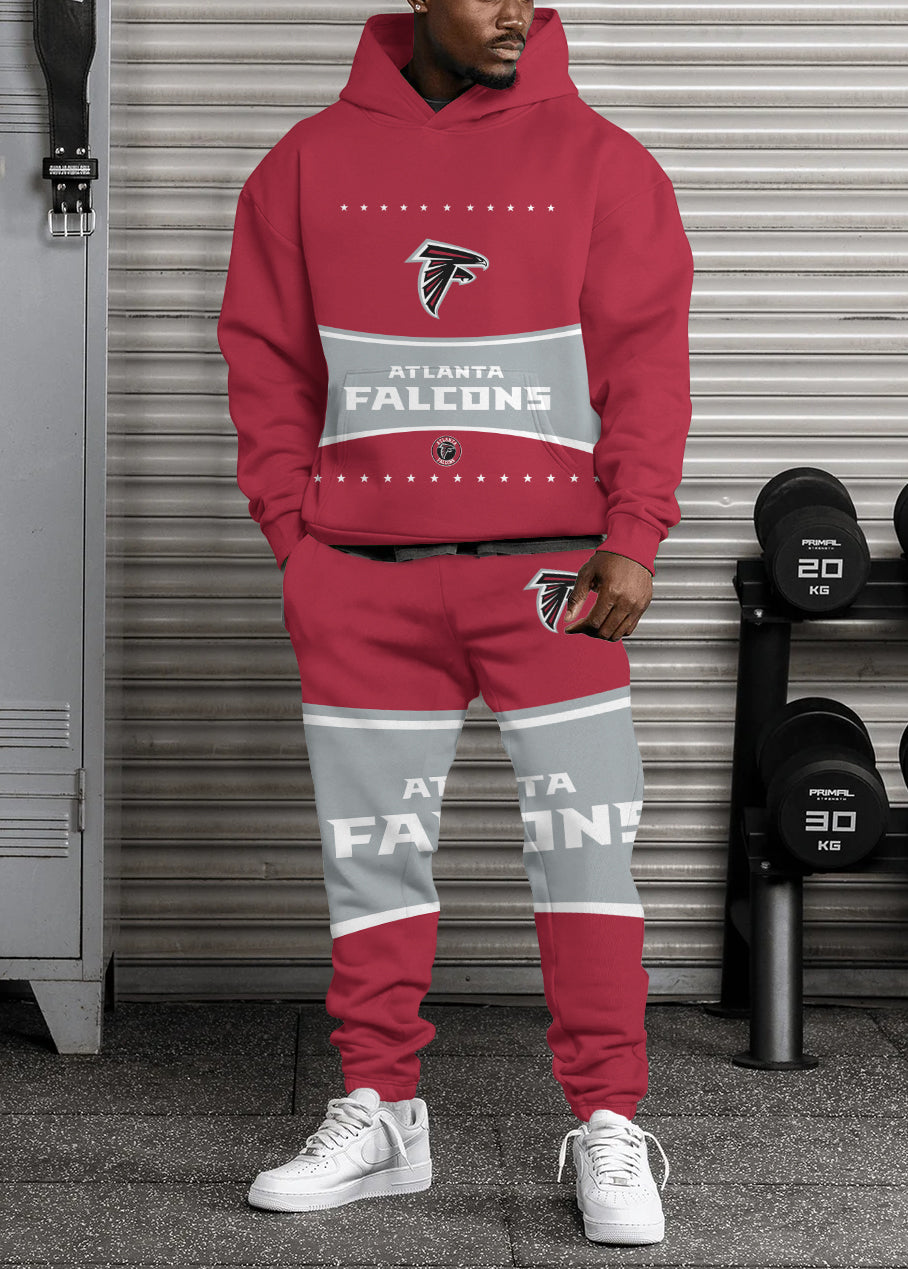 Atlanta Falcons  3D Printed Pullover Hoodie And Sweatpant 2pcs Tracksuits