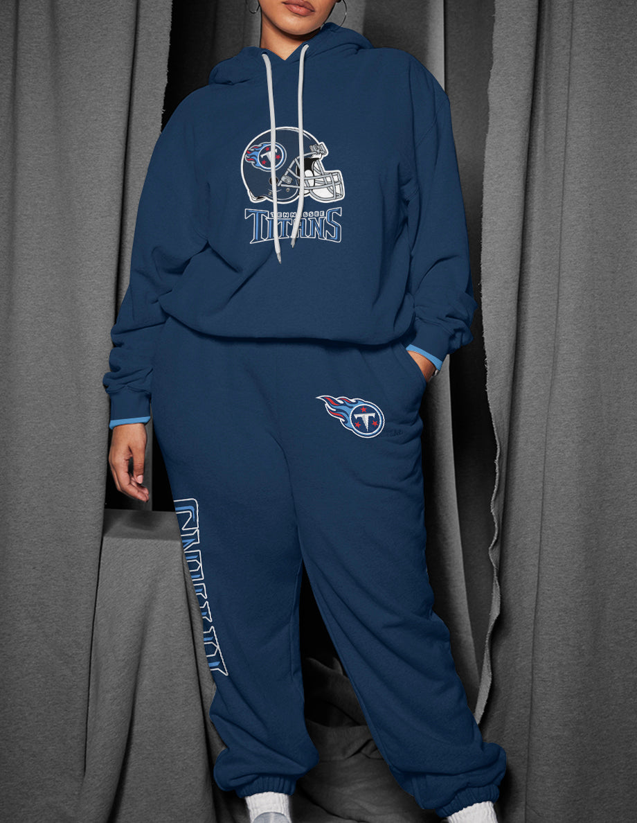 Tennessee Titans 3D Printed Pullover Hoodie And Sweatpant 2pcs Tracksuits