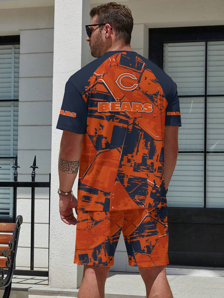 Chicago Bears Limited Edition Top And Shorts Two-Piece Suits