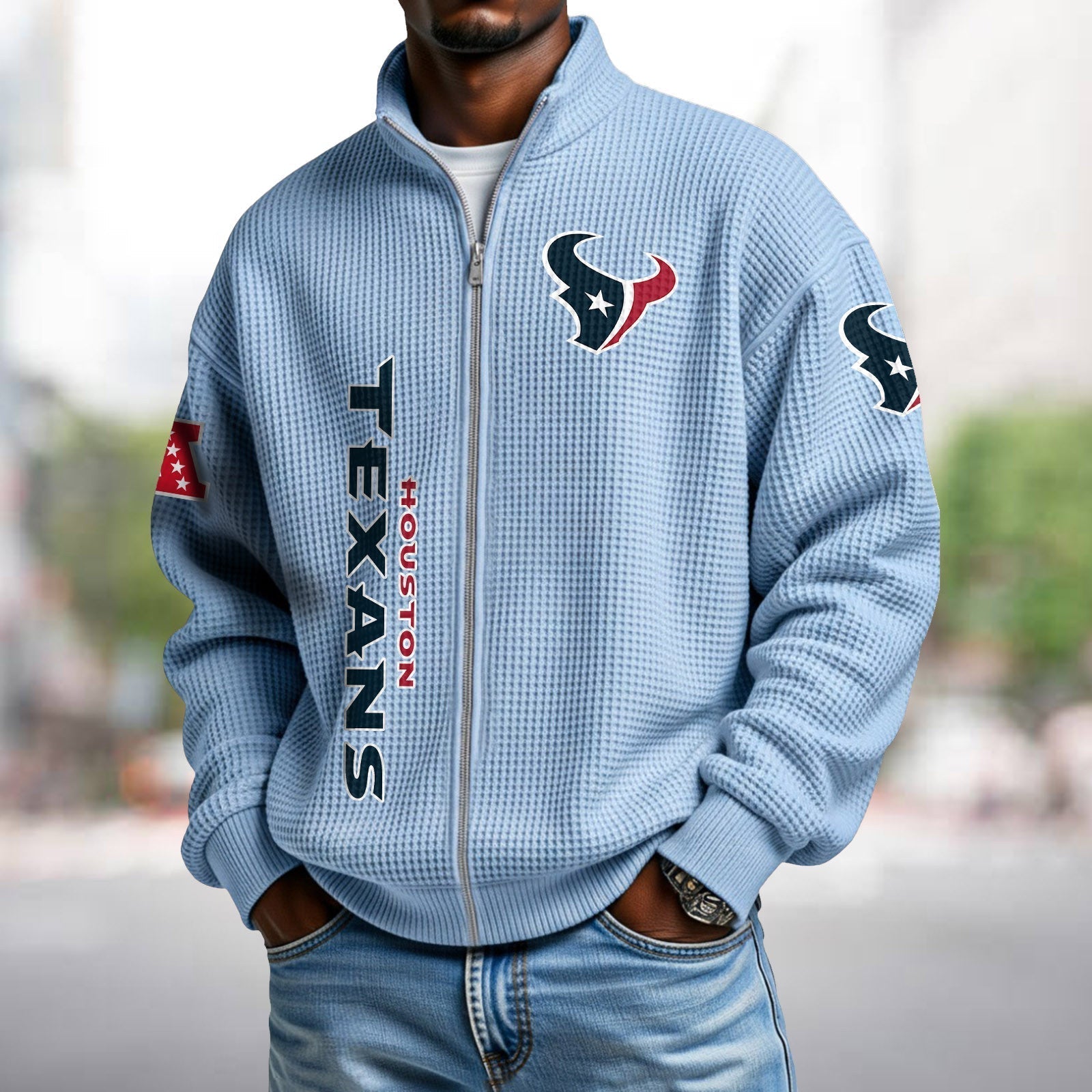 Waffle Hoodie – Texans