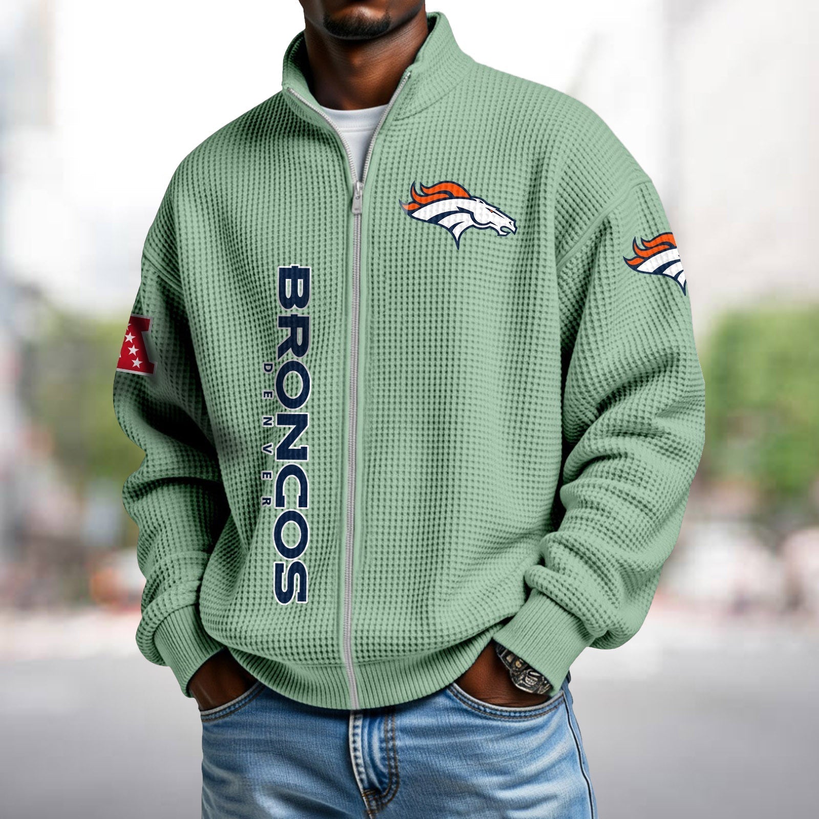 Waffle Hoodie – Broncos