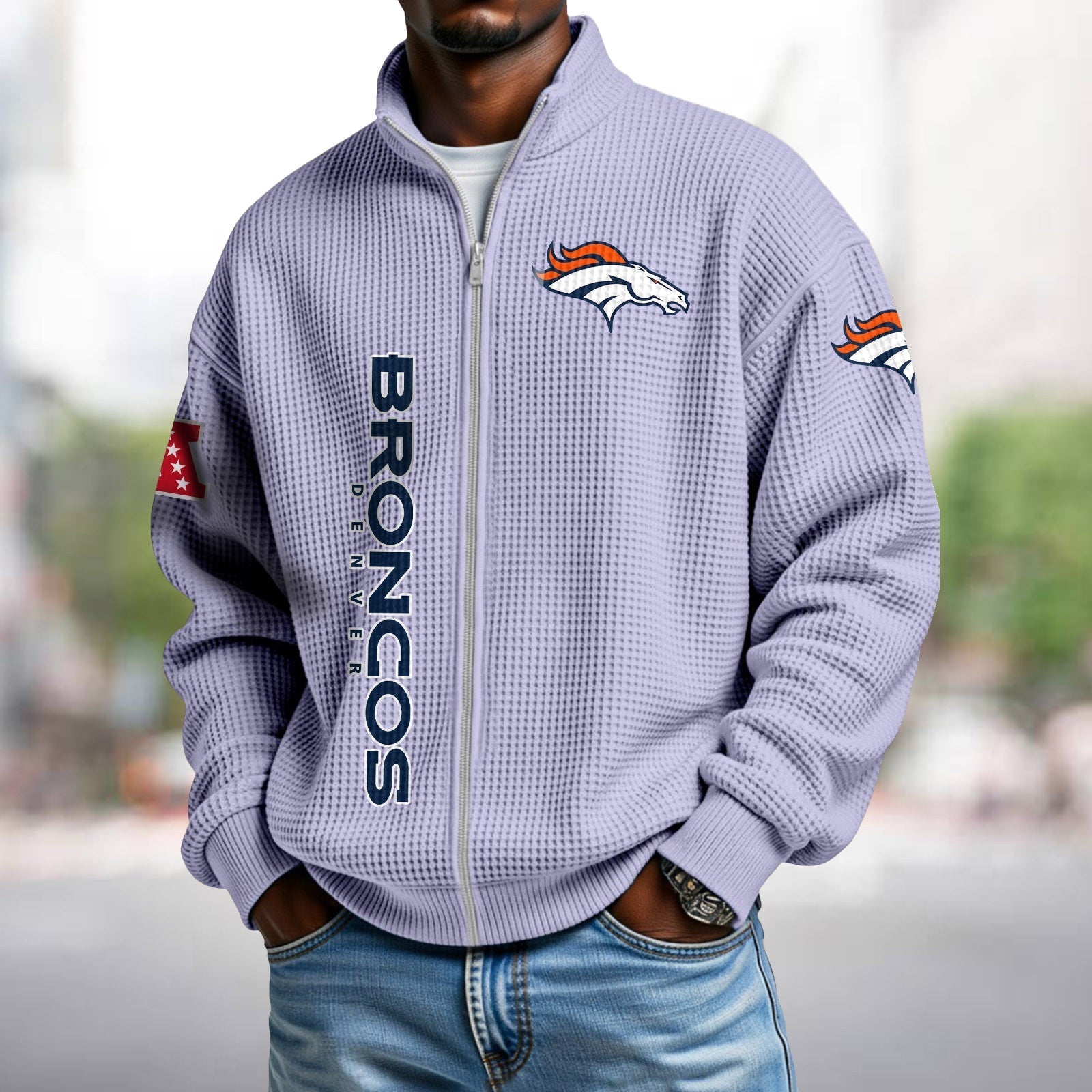 Waffle Hoodie – Broncos