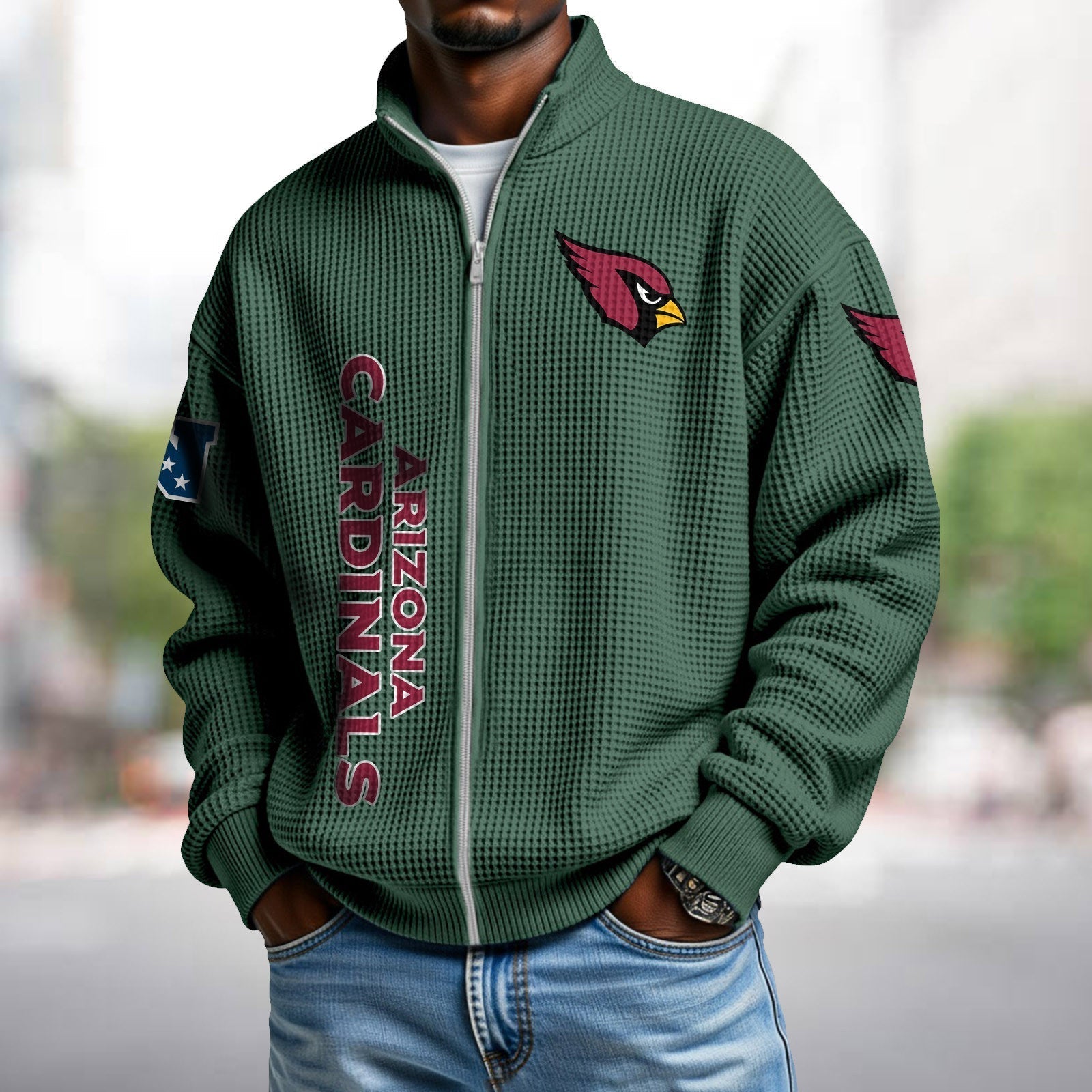 Waffle Hoodie – Cardinals