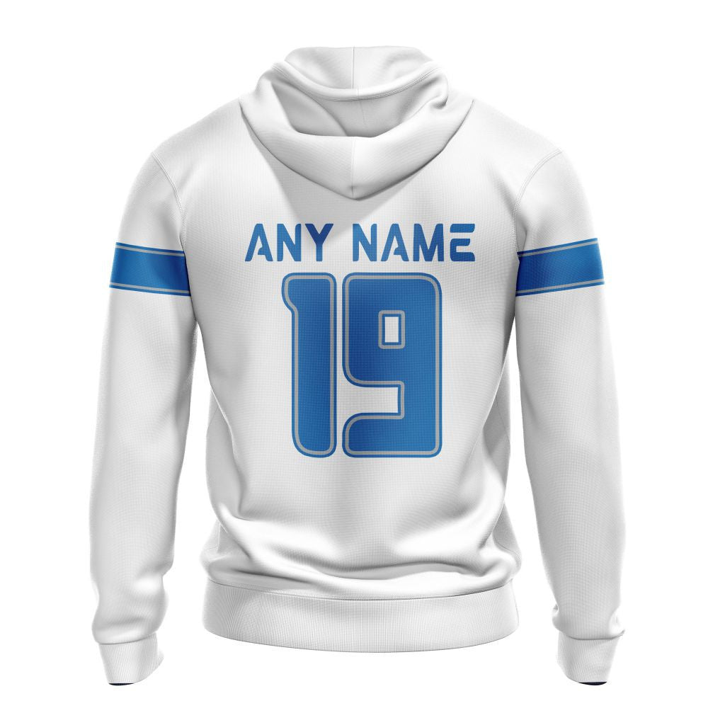 Detroit Lions | Personalized Hoodie Away Design