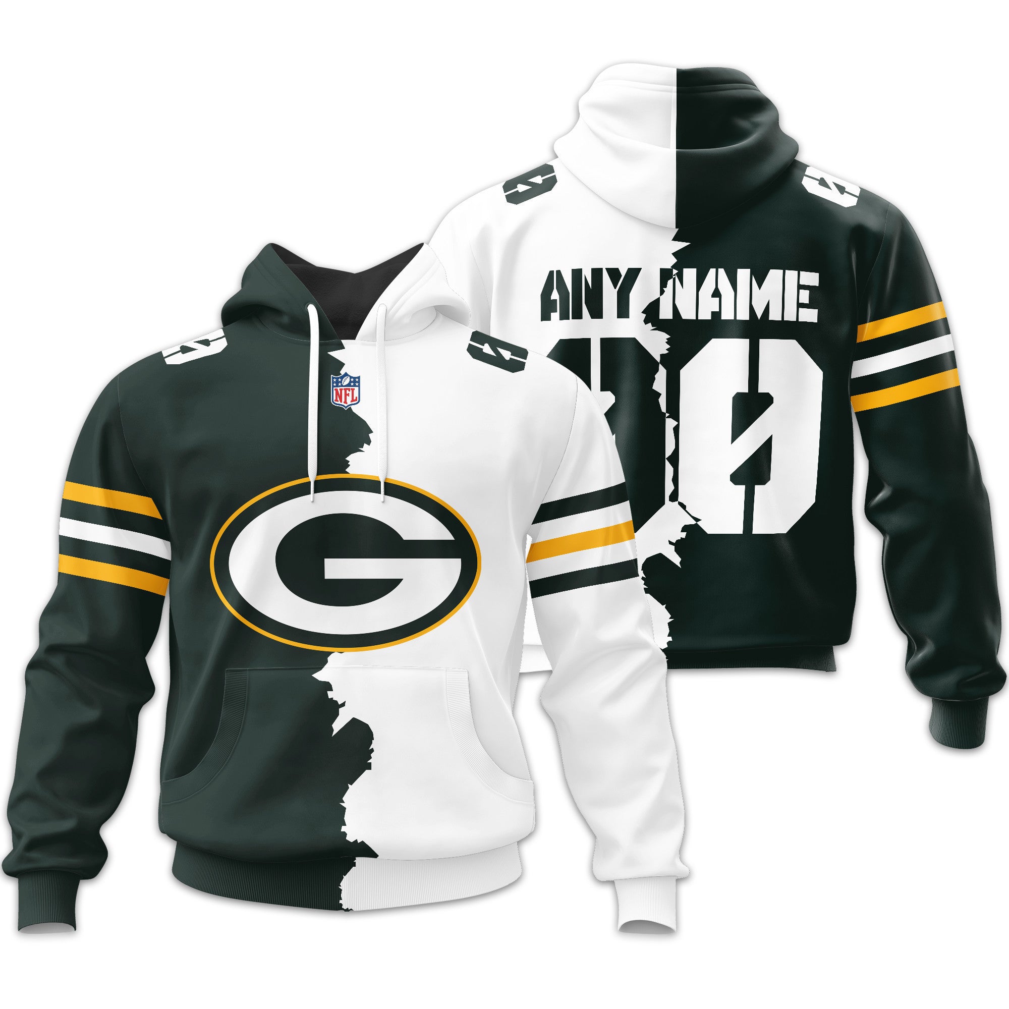 Green Bay Packers | Home Mix Away Hoodie