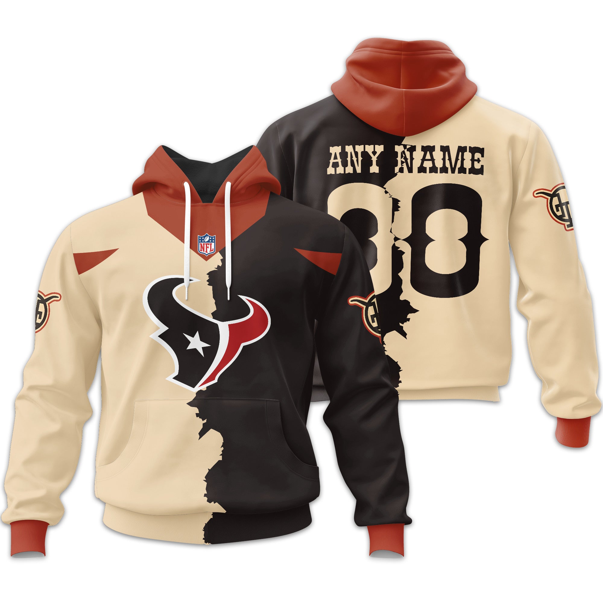 Houston Texans | Home Mix Away Hoodie