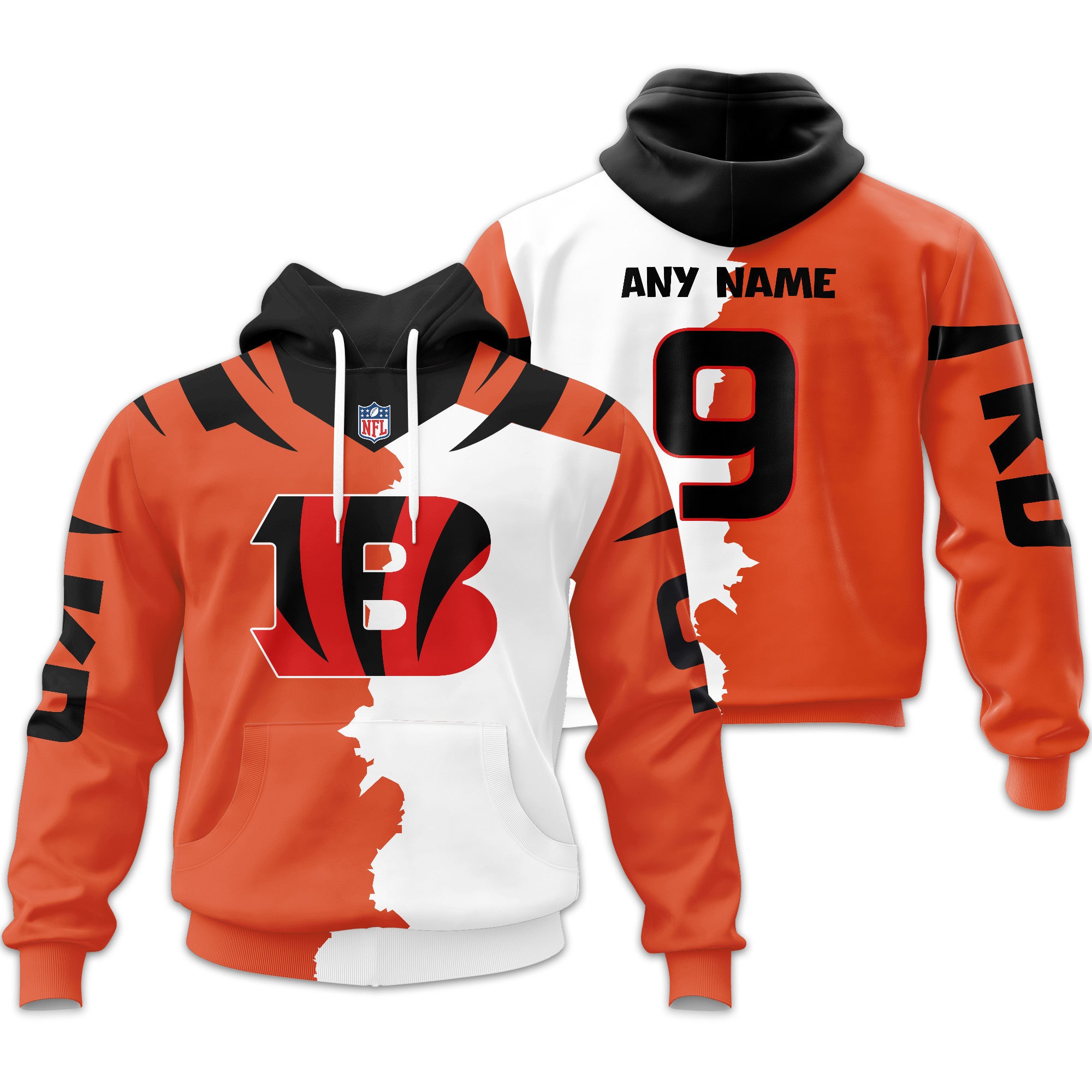 Cincinnati Bengals | Home Mix Away Hoodie