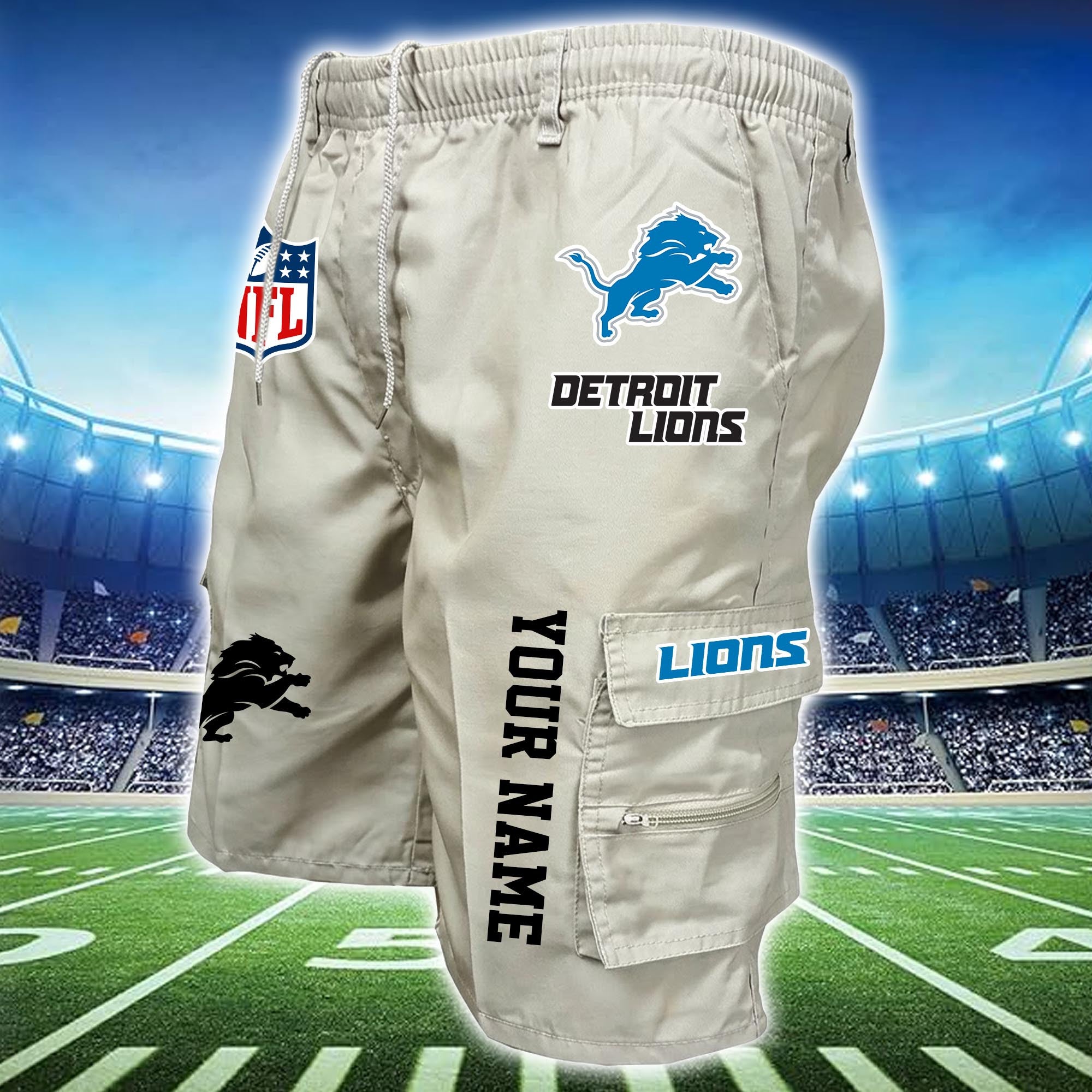 Detroit Lions NSHORTS_911