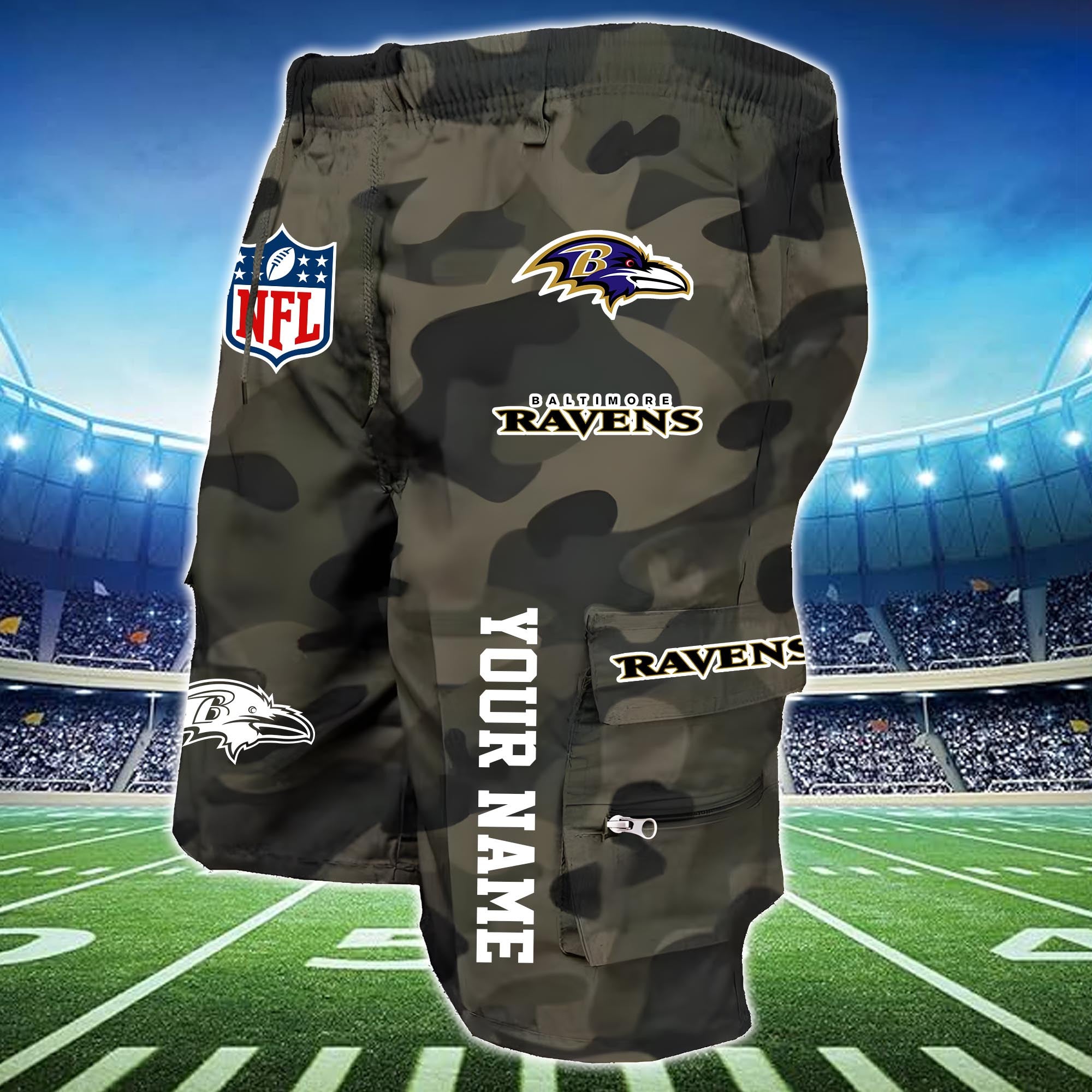 Baltimore Ravens NSHORTS_903