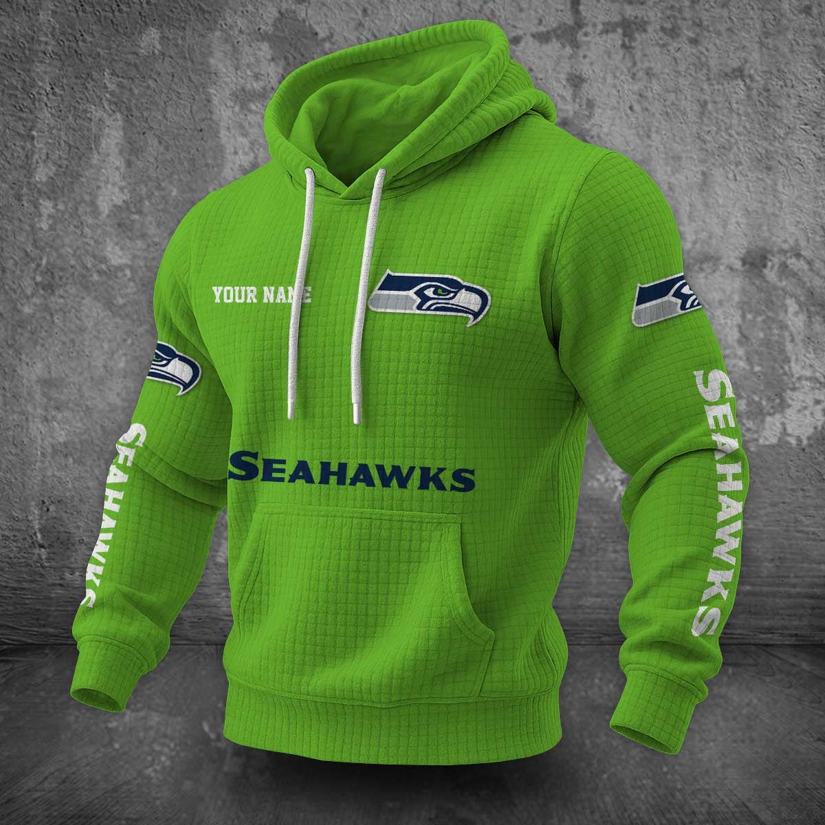 Seattle Seahawks Waffle Hoodie PLDT2077_329