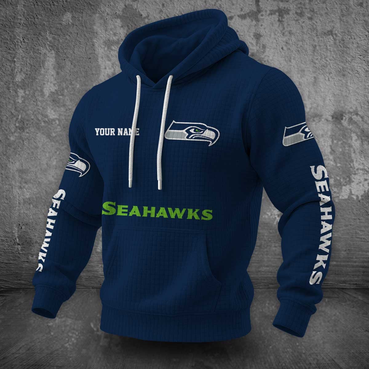 Seattle Seahawks Waffle Hoodie PLDT2077_329