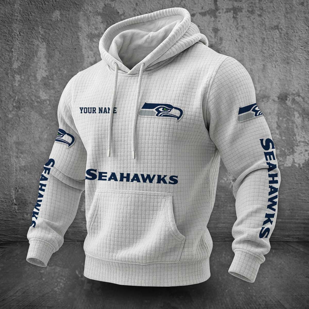 Seattle Seahawks Waffle Hoodie PLDT2077_329