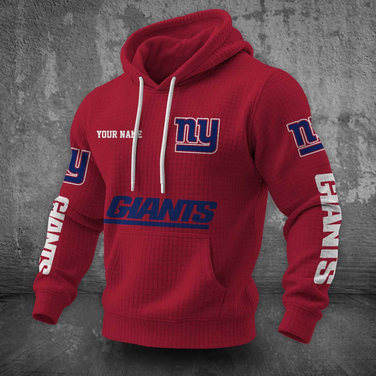 New York Giants Waffle Hoodie PLDT2077_324