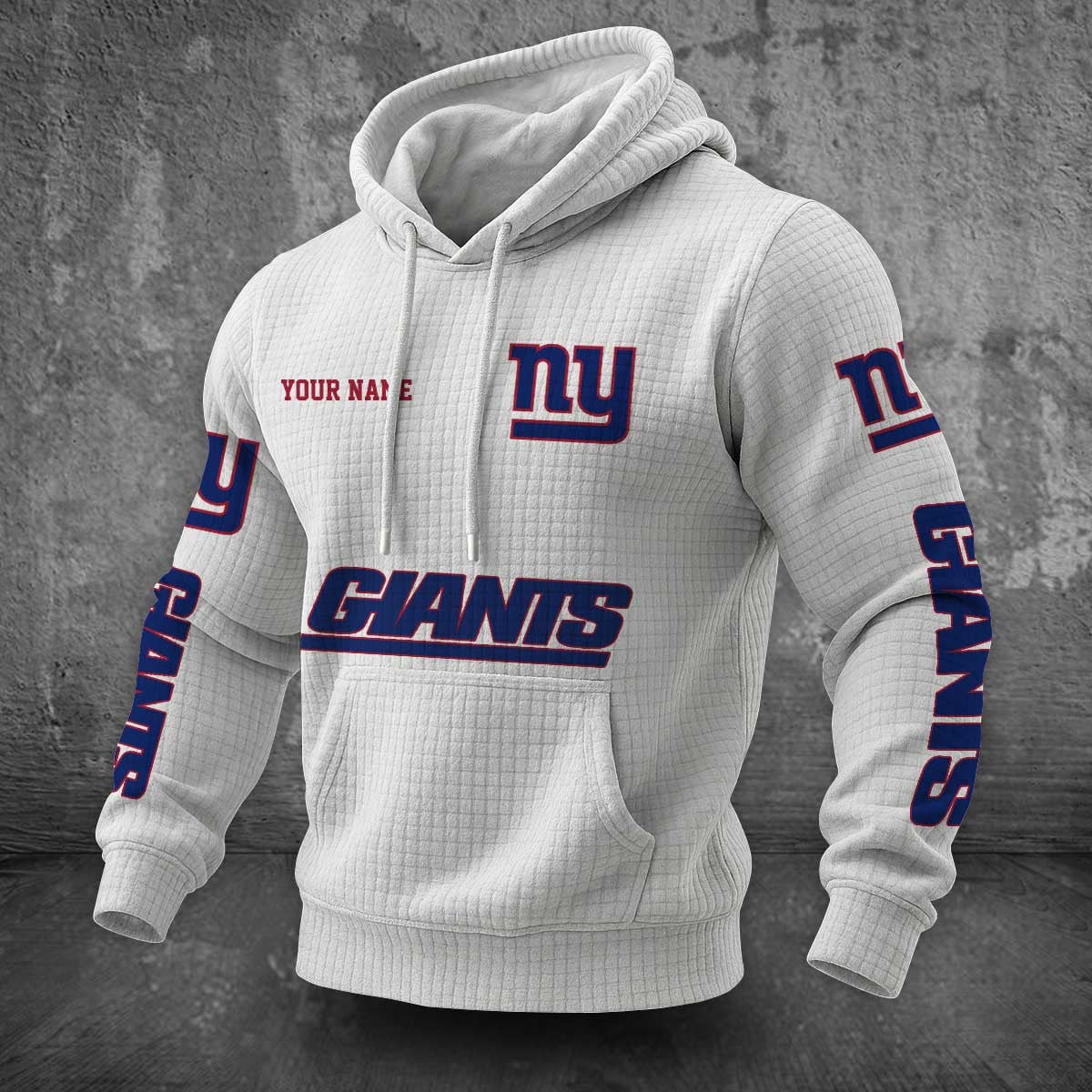 New York Giants Waffle Hoodie PLDT2077_324