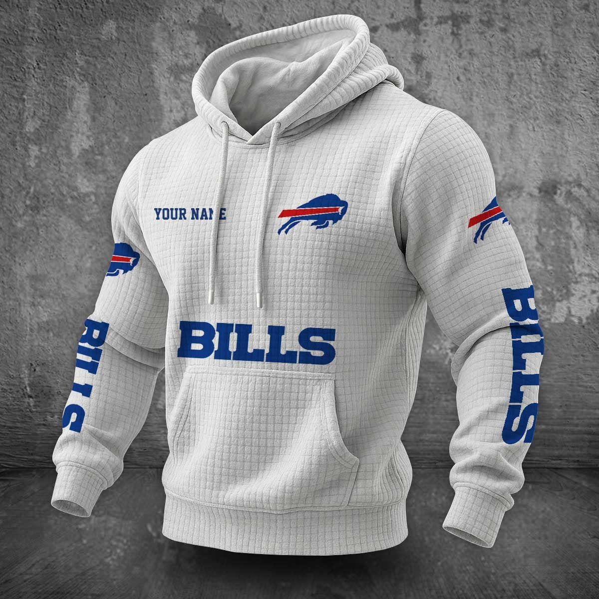 Buffalo Bills Waffle Hoodie PLDT2077_304