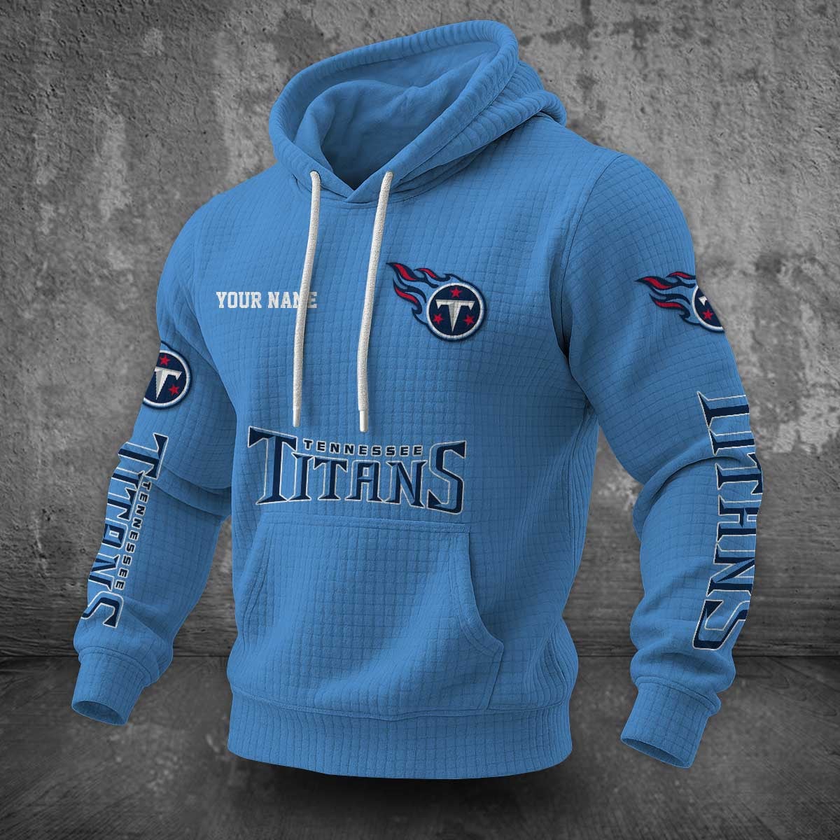 Tennessee Titans Waffle Hoodie PLDT2077_331