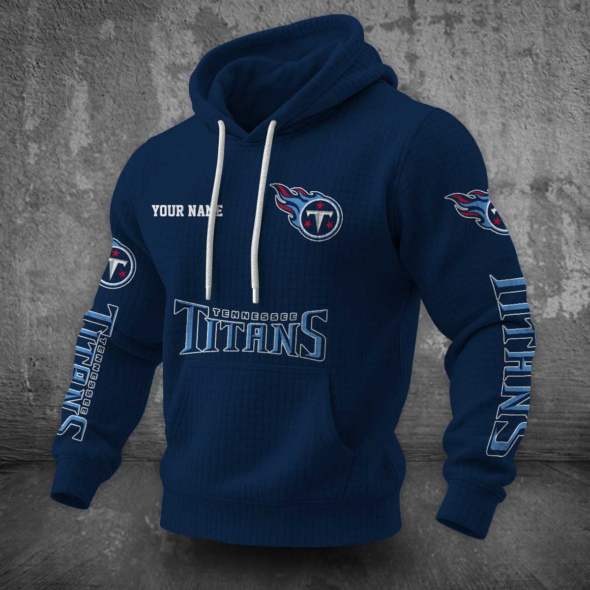 Tennessee Titans Waffle Hoodie PLDT2077_331