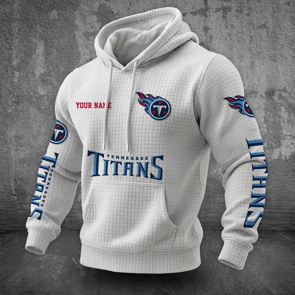 Tennessee Titans Waffle Hoodie PLDT2077_331