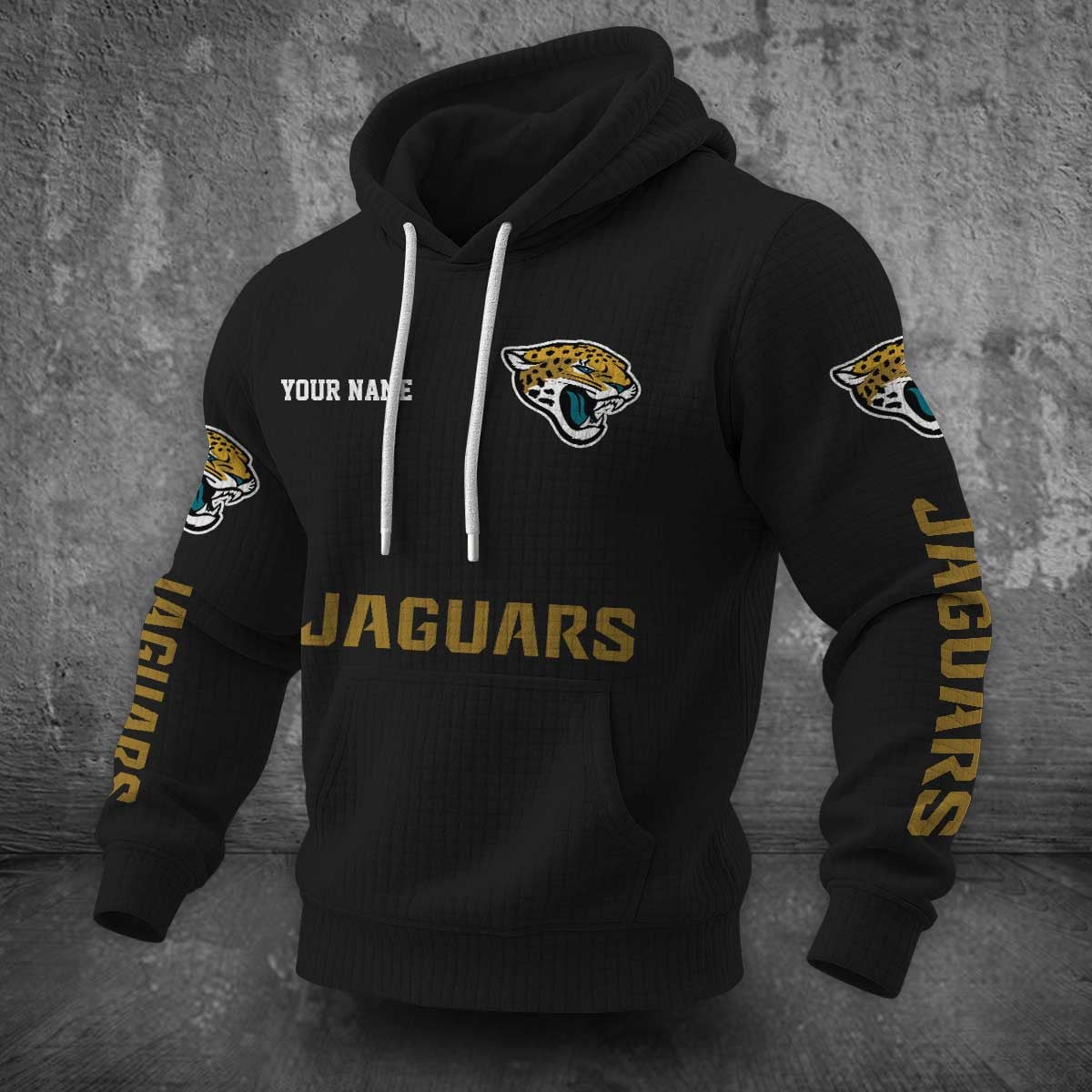 Jacksonville Jaguars Waffle Hoodie PLDT2077_315