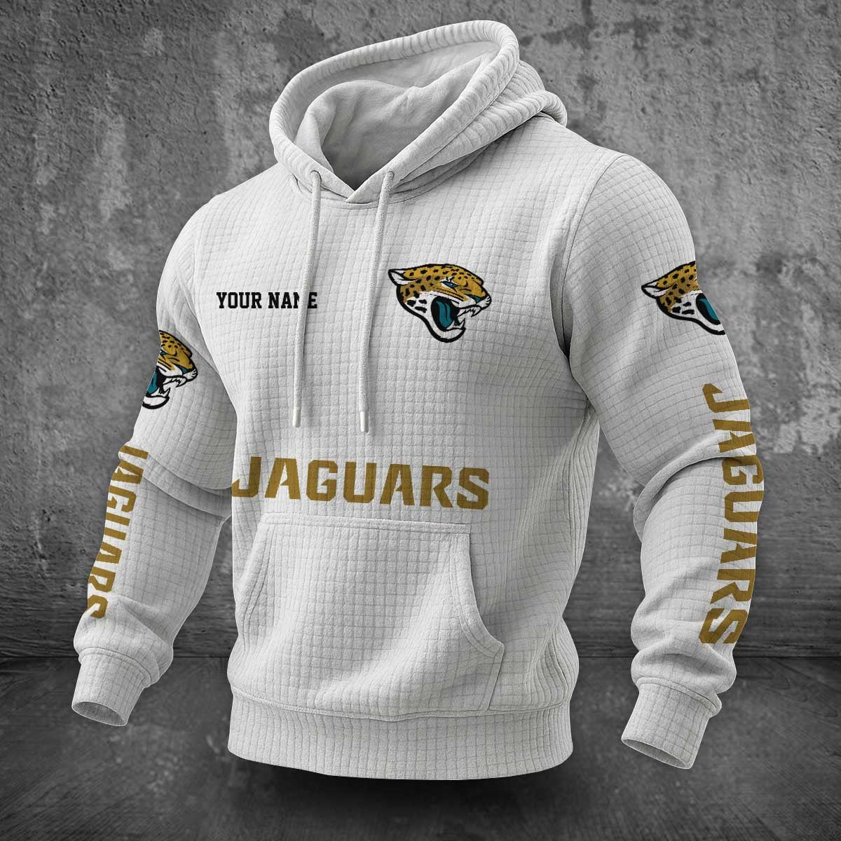 Jacksonville Jaguars Waffle Hoodie PLDT2077_315